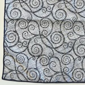 NWOT Gitman Bros Grey Cotton Pocket Square Handkerchief USA